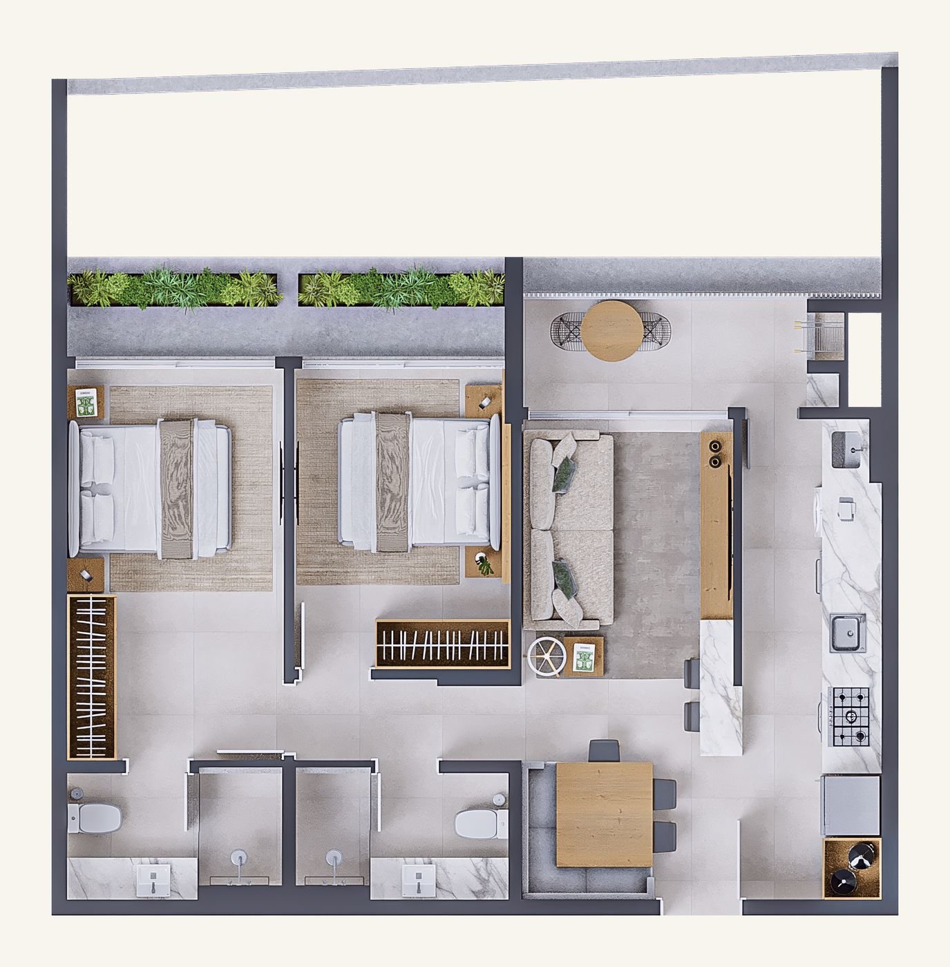 Planta Apto 203