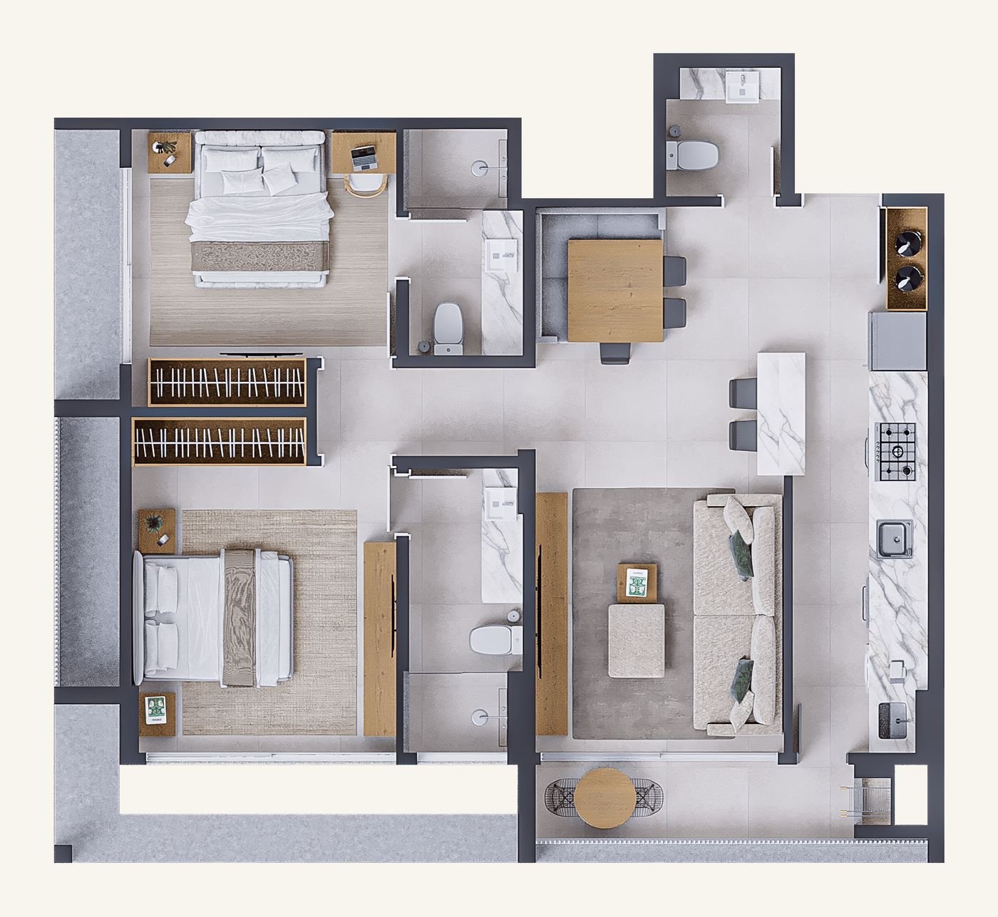 Planta Aptos 309 e 409