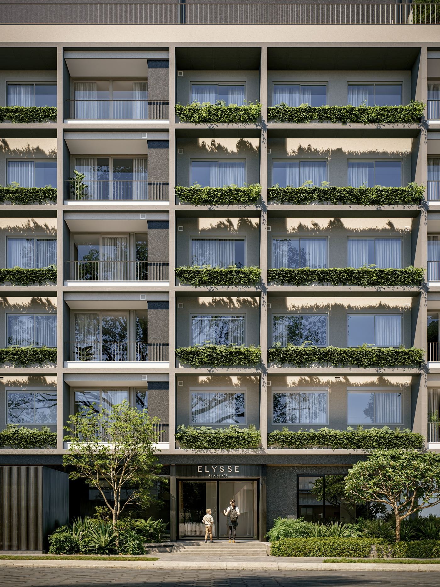 Acesso do Elysse Residence